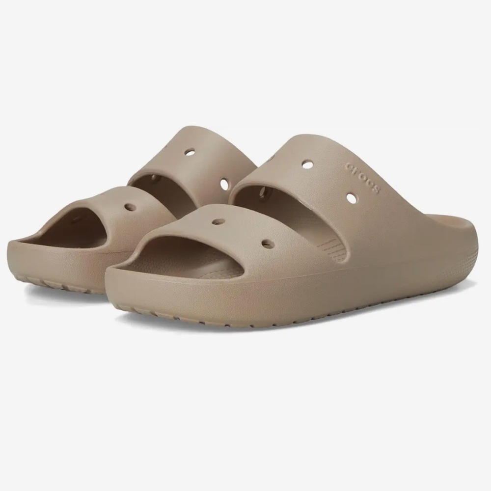 CROCS Classic Tan Slides